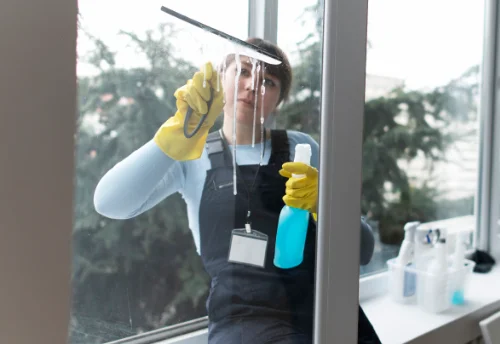 Nettoyage de vitres intérieures et extérieures à Aureville